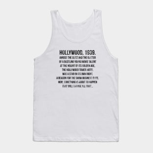 Hollywood 1939 Vintage Tank Top